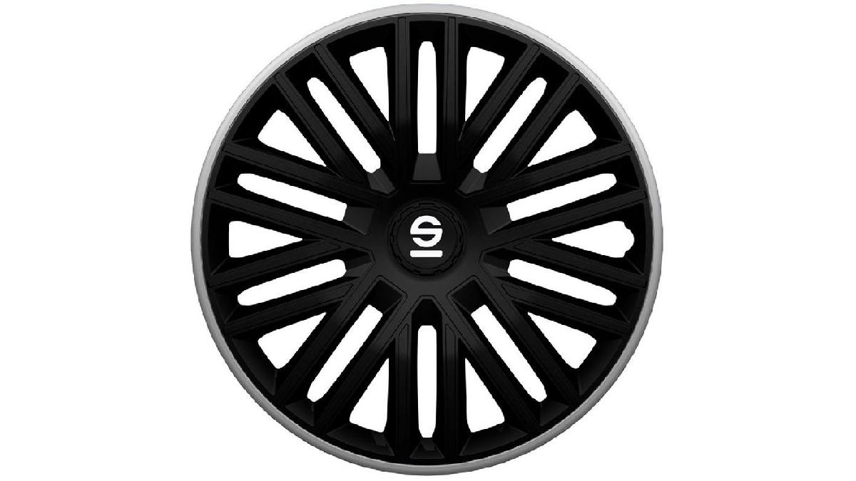 Enjoliveur+Sparco+Bergamo+16+pouces+noir%2FGris+%28%C3%A0+l%27unit%C3%A9%29